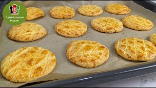 Almond Cookies کلچه بادامی بسیار ساده وخوشمزه [upl. by Giusto848]