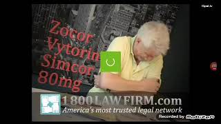 1800LAWFIRM TV COMMERCIAL ZOCOR VYTORIN SIMCOR USERS ISPOTTV [upl. by Rosenberg728]