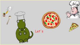 Lets make a pizza How to recipe procedure song [upl. by Rebmit]