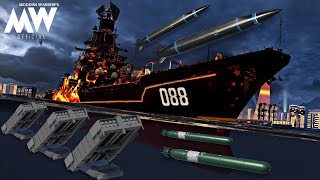 RF Admiral Isakov  only one spamming battleship🔥 really brutal ☠️ Modern Warships [upl. by Saundra]