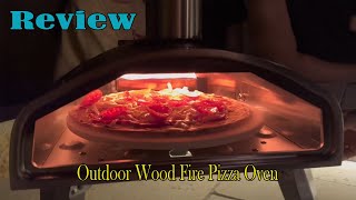 IsEasy Outdoor Wood Fire Pizza Oven Review  Is it Quality [upl. by Ediva]