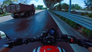 Yamaha XSR900 RIDE TO WORK Raw Sound [upl. by Gonzalo]