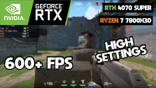 Ryzen 7 7800X3D  RTX 4070 Super Valorant  Swiftplay  High Settings [upl. by Htabmas432]