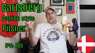 Carlsberg Danish style Pilsner Review 466 [upl. by Icats913]