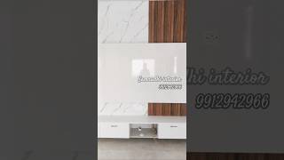 3bhk interior design TV unit kitchen design please like share and subscribe and hit the Bell 🔔 icon [upl. by Trebornhoj153]