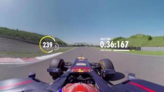 On board with Max Verstappen for a 360 lap of Zandvoort [upl. by Akyssej]