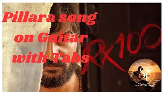 RX100 Pillara song on guitar with tabs [upl. by Reivaz90]