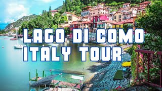 Lago di Como  ITALY  tour around lake and city center 🇮🇹 [upl. by Akeylah]