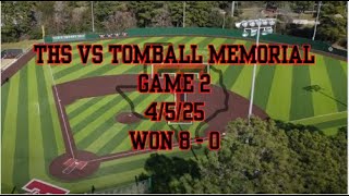 THS vs Tomball Memorial Game 2 [upl. by Allegra]