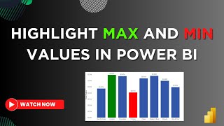 How to Highlight Min and Max Values in Power BI Visuals  StepbyStep Guide  MiTutorials [upl. by Rolyat]