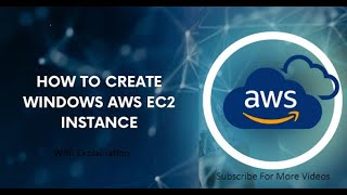 AWS EC2 Instance Creation [upl. by Sexela]