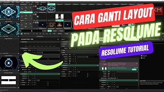 Cara Ganti Layout Pada Resolume  Resolume Tutorial [upl. by Soilissav]