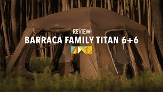 Review completo da barraca de camping Family Titan da Guepardo [upl. by Garlanda]