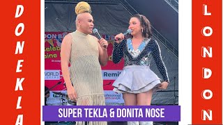 DONEKLA in London Part 2 Barrio Fiesta 2024 l Super Tekla amp Donita Nose with d Best Duo Comedy Act🤣 [upl. by Cloe937]