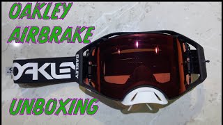 OAKLEY AIRBRAKE UNBOXING [upl. by Selrahcnhoj]