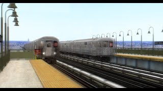 OpenBVE R62 1 To Van Cortlandt Park242 Street With TFOs [upl. by Nerta]