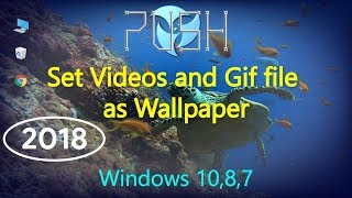 Set videos as wallpaper windows 10 [upl. by Alfonso]