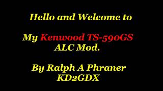 Kenwood TS 590SG ALC [upl. by Jerry]