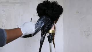 CAN YOU PUT HAIR RELAXER ON HUMAN HAIR WIG [upl. by Tutt]