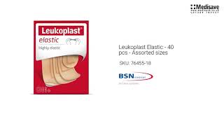 Leukoplast Elastic 40 pcs Assorted sizes 76455 18 1920x1080 [upl. by Zilada]