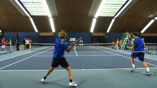 TennisUniversity Xmas battle  the 2nd part [upl. by Nas384]