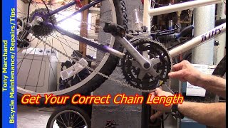 How to Determine Bicycle Chain Length [upl. by Sykes864]