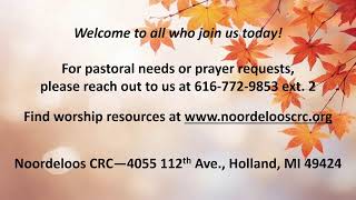 Noordeloos CRC  October 20 2024 AM Service [upl. by Albion]