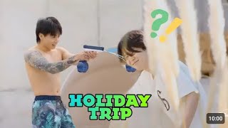 BTS Holiday Trip 2024  Hindi dub BTS grand masti GAME Part 4  bts grand masti GAME [upl. by Trevar]