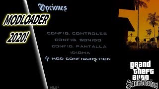 COMO INSTALAR MODLOADER PARA GTA SA 2024  CJ MODS [upl. by Akiwak116]