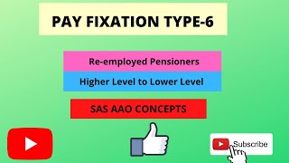 PAY FIXATION TYPE 6 [upl. by Gaspar]