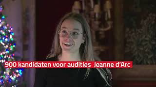 900 kandidaten melden zich voor audities spektakelmusical “Jeanne d’Arc” [upl. by Yelich19]