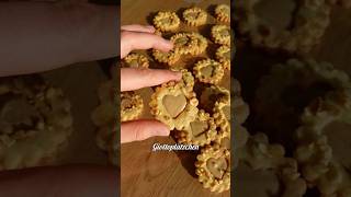 Giottoplätzchen 🍪🎄 Sorte 130 backen rezepte plätzchen plätzchenbacken weihnachten christmas [upl. by Arnaldo264]