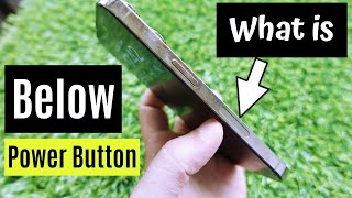 What is the Thing Below Power Button on iPhone 2024 A Detailed Guide [upl. by Ahseinaj]