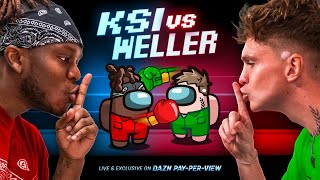 SIDEMEN AMONG US KSI VS WELLER EDITION [upl. by Ruiz]