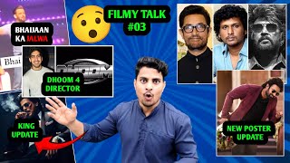 FILMY Talk Episode 03  King Movie Shoot Location  Aamir In Coolie  Bhaijaan Ka Jalwa  Dhoom 4 [upl. by Intisar]