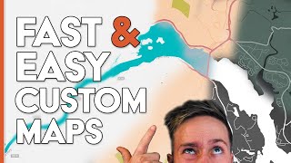 Custom Google Maps Tutorial – How to Create Custom Vector Map in 5 Minutes [upl. by Paapanen553]