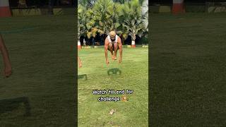 Commando challenge 💥  army cammando challenge shorts viral fauji FitnessSid [upl. by Eillib300]