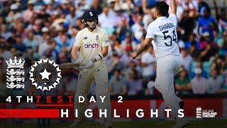 Pope Classy But India Fightback  England v India  Day 2 Highlights  4th LV Insurance Test 2021 [upl. by Eirrotal]