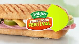 Żabka  Street Food Festival  Panini  061117122024 [upl. by Byrom]