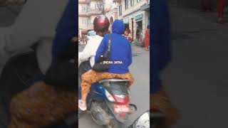 Lakhe Dance💃 🕺 🙏🏻🇳🇵 vlogger lakheydance goviralshorts lakhenach lakhejatra [upl. by Pontus]