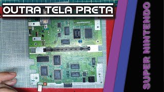 Capacitor Dá Tela Preta SNES [upl. by Soilisav]