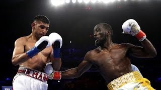 Terence Crawford vs Amir Khan [upl. by Natsrik734]