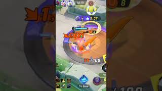 Dragonite gameplay Outrage dragonite damage pokemon pokemonunite [upl. by Esilrac406]