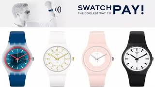 Swatch brings its NFC payment tech SwatchPAY to Europe before rolling out its smartwatches [upl. by Enyaj]