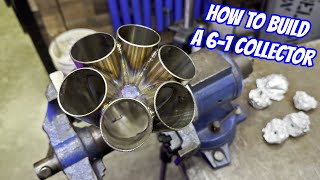 Building a 61 Merge Collector for my Turbo SC300 Project Step by Step DIY Build [upl. by Lydon791]