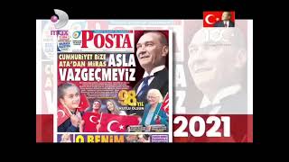 Kanal D Cumhuriyetimizin 100Yılı Kutlu Olsun Türkiye Cumhuriyeti Hürriyet Gazetesi Reklamı 2023 [upl. by Ynahirb]