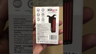 Enfitnix XlitET2 smart bike light [upl. by Llenyl]