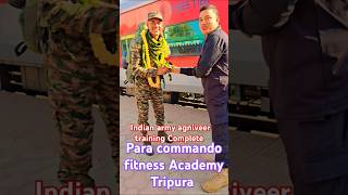 Indian army agniveer training Complete Congratulations shorts video today [upl. by Rohn]