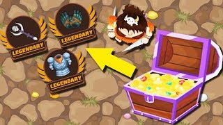 Opening Overpowered Legendary Loot Chests in Minigiantsio [upl. by Russo]