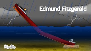 Edmund Fitzgerald Sinking🚢⚓ FlipaClip [upl. by Mellisa]